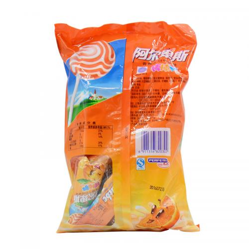 阿尔卑斯棒棒糖香橙200g